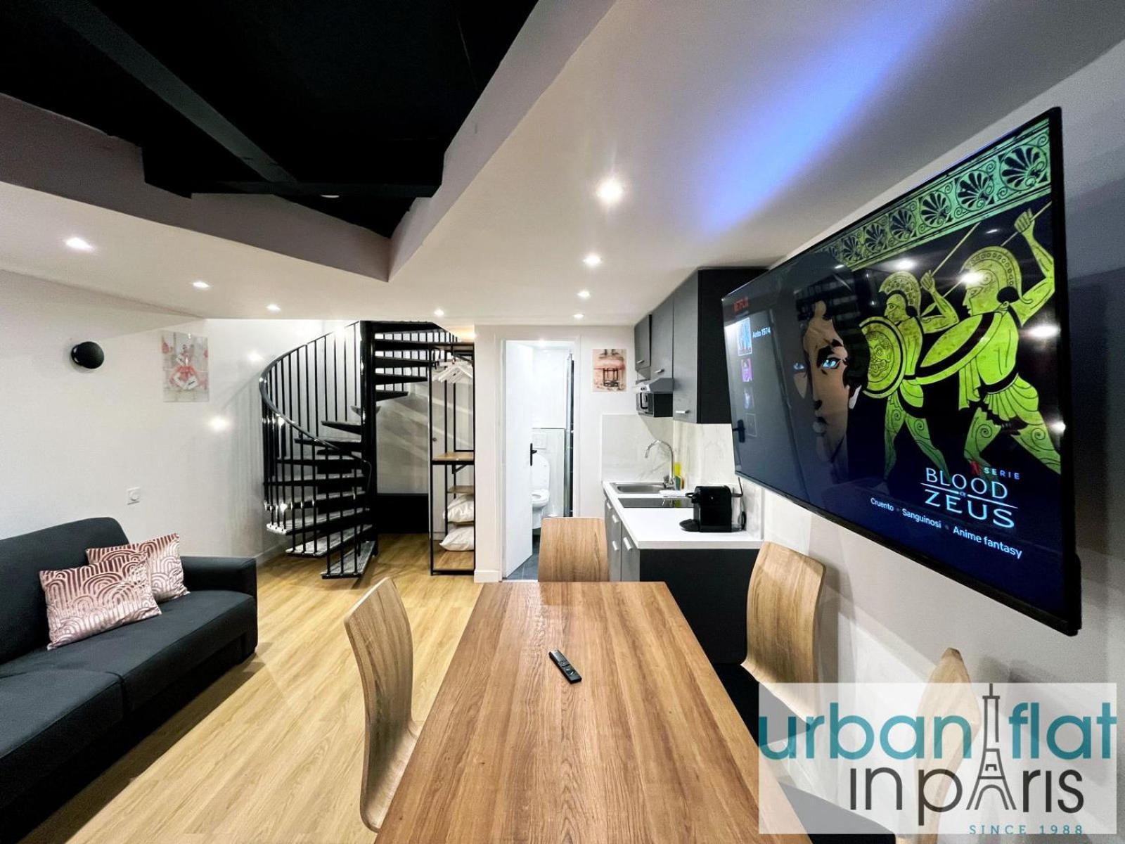 شقة Urban Flat 179 - Pretty Loft Montorgueil باريس المظهر الخارجي الصورة